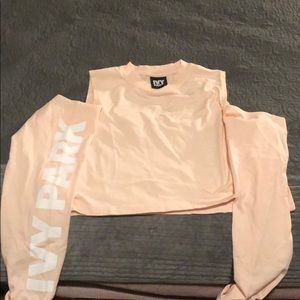 Ivy park long sleeve cutout